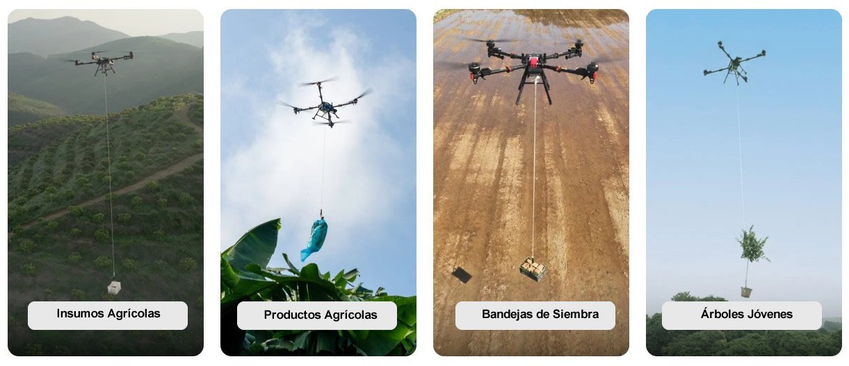 Drones XAG en aplicación sobre cultivo agrícola México — Tecmundo Los Mochis Sinaloa